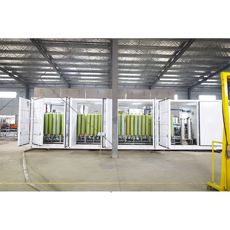 Skid Mounted Container Disc Tubular 2 Stage DTRO Reverse Osmosis System