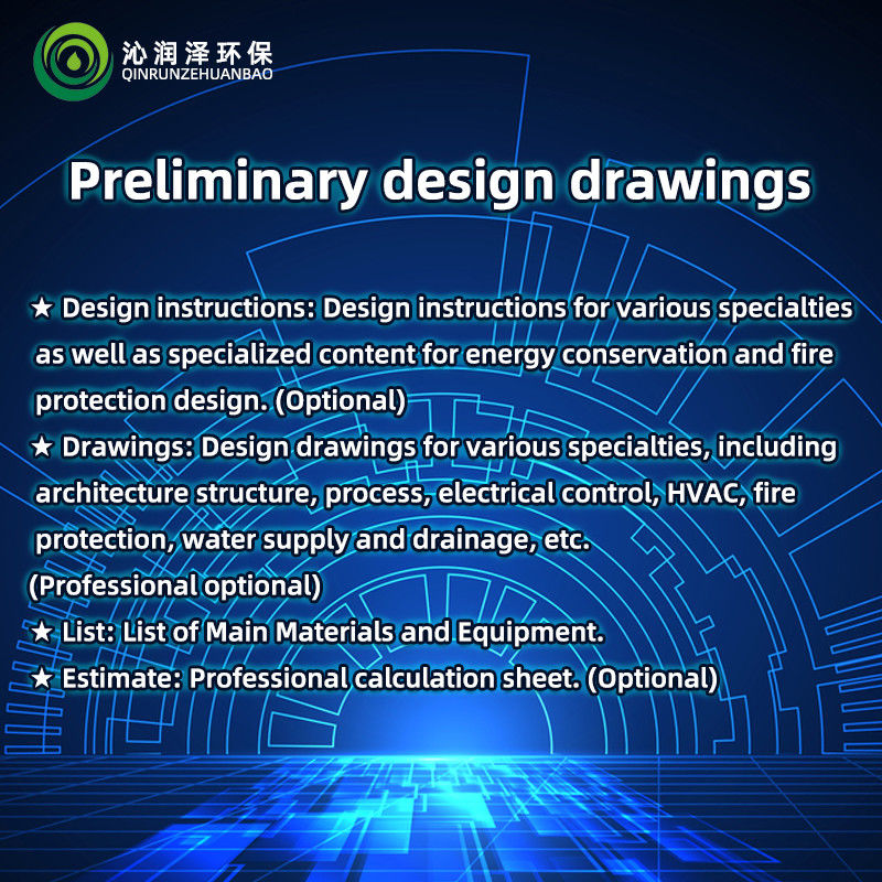 Design Drawings For Sewage Treatment Plant Renovation And Landfill Incineration Plant Project