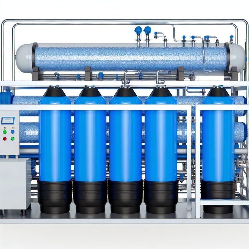 Large Capacity Water Treatment System with Desalination Rate＞98% and RO Technology